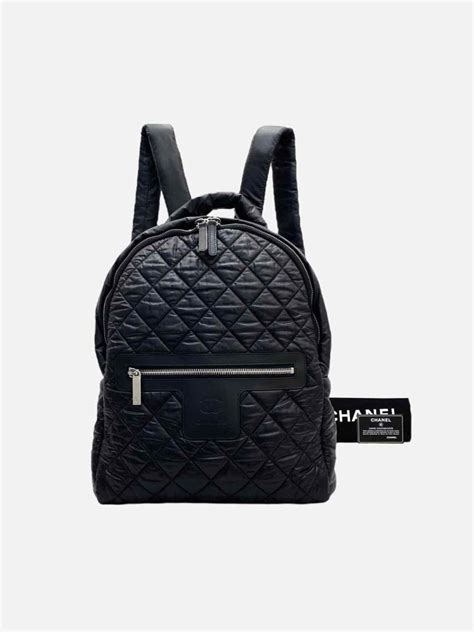 coco cocoon backpack chanel|authentic Chanel backpack.